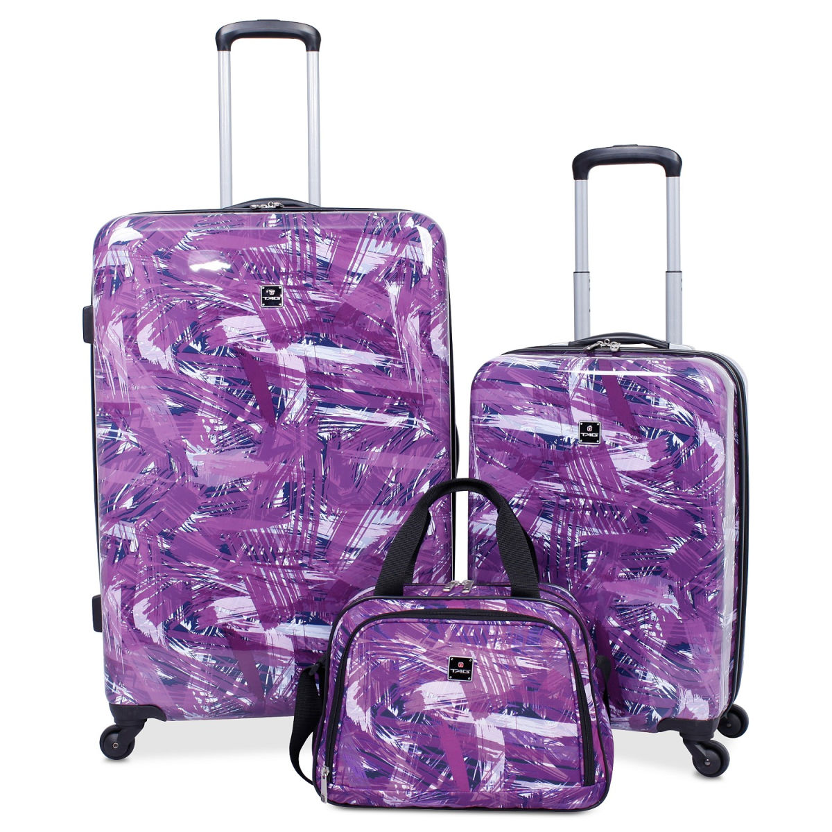 Tag Pop Art 3pc Hardside Spinner Luggage Set