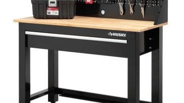Husky D Welded Steel Floor Cabinet $275 (40% off) @ The Home Depot