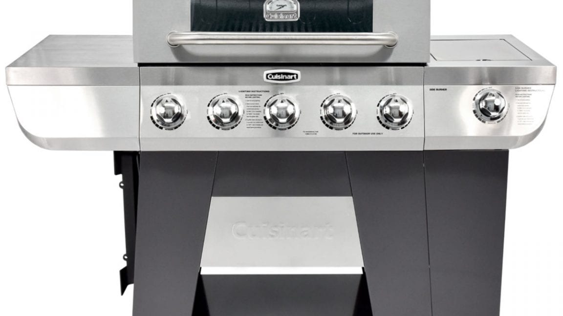 cuisinart deluxe gas grill