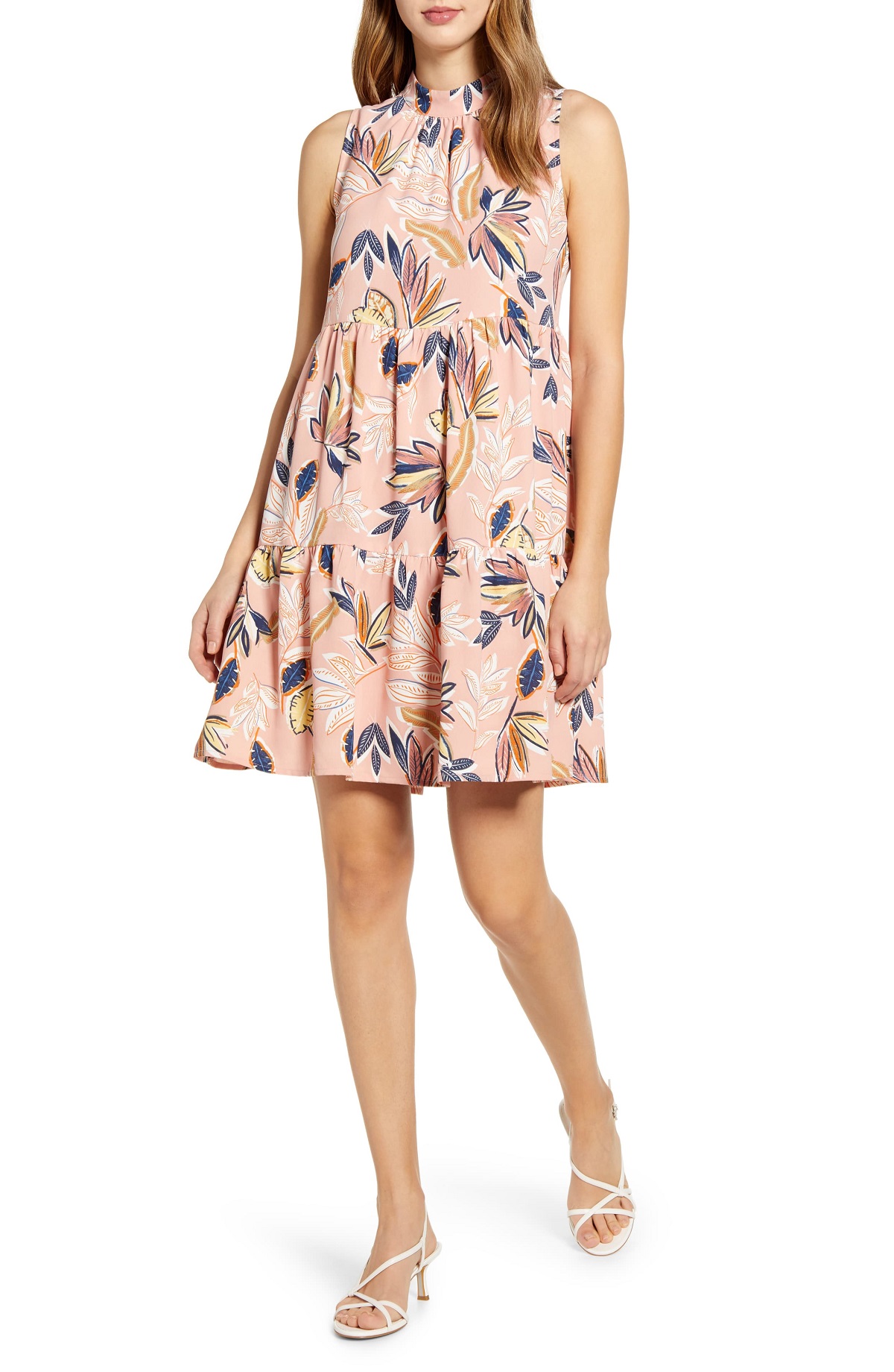 Gibson x The Motherchic Lakeshore Tiered Dress