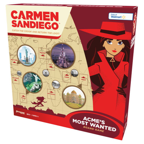 Carmen Sandiego ACME's Most Wanted Board Game