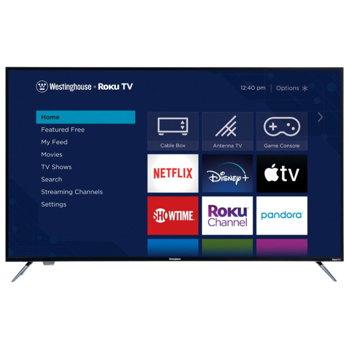 Westinghouse WR55UX4019 55-Inch Roku TV 4K Ultra Smart HDTV