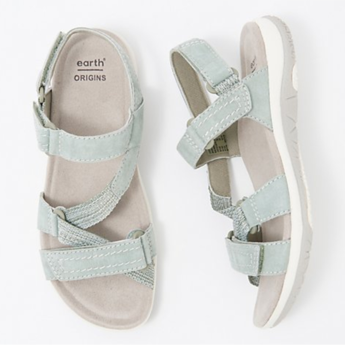 Earth Origins Savoy Slade Suede Sport Sandals