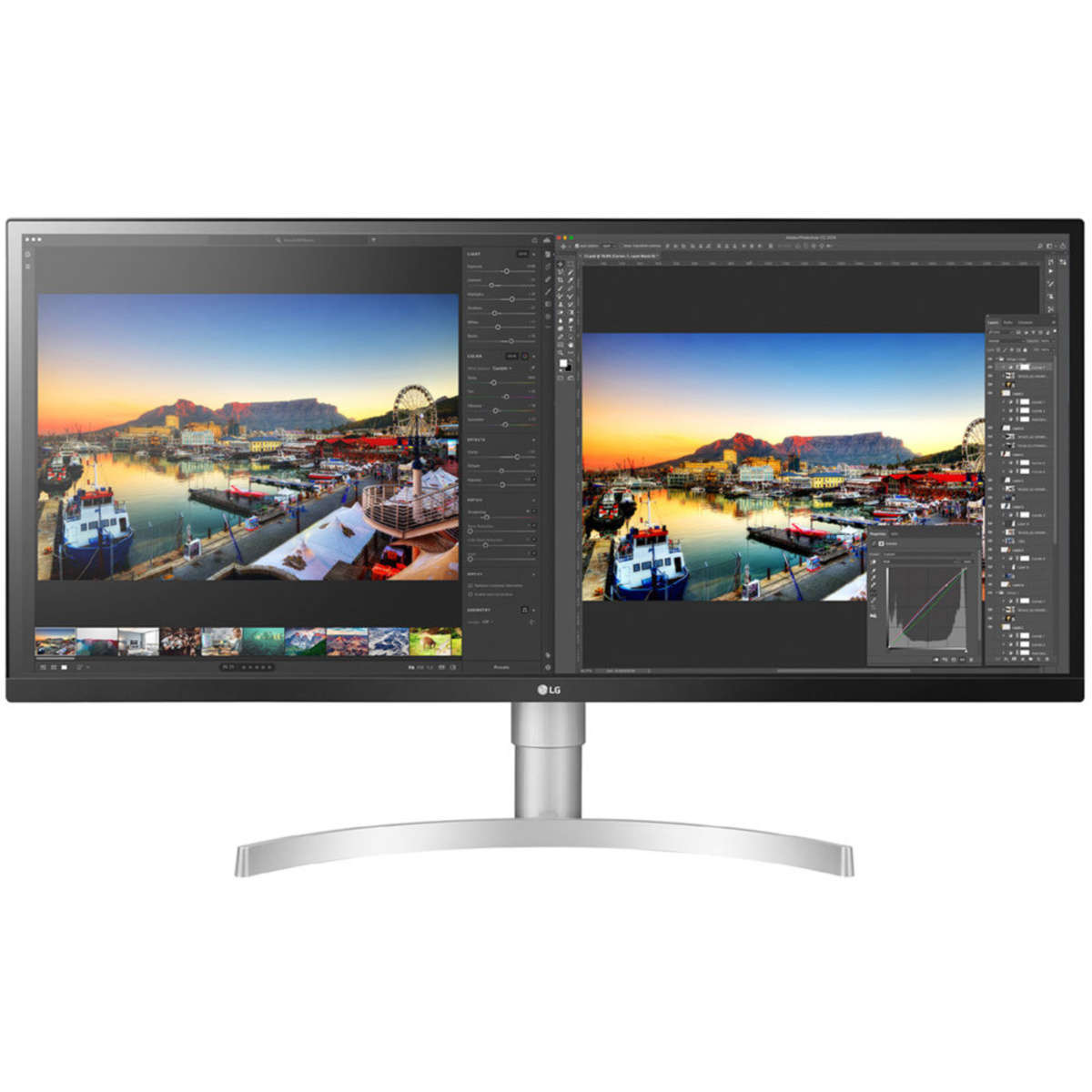 LG 34WL850-W 34-Inch UltraWide FreeSync Nano IPS Monitor
