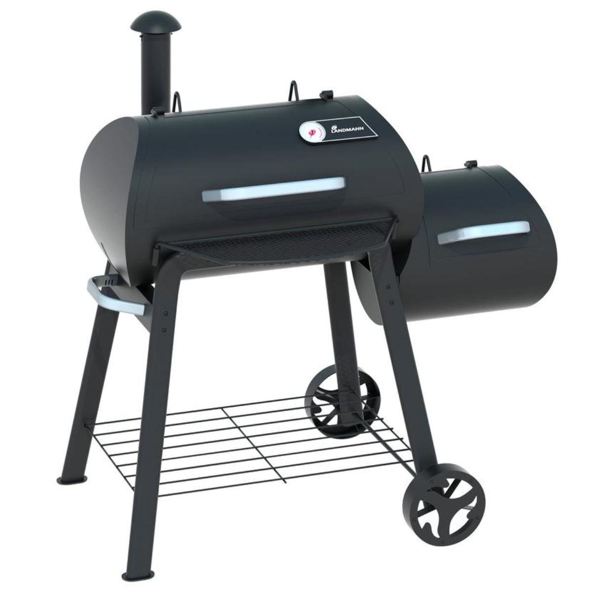 Landmann 480511 Vinson 200 Charcoal Wood Grill Smoker