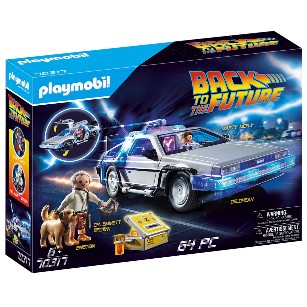 PLAYMOBIL Back to the Future DeLorean 70317
