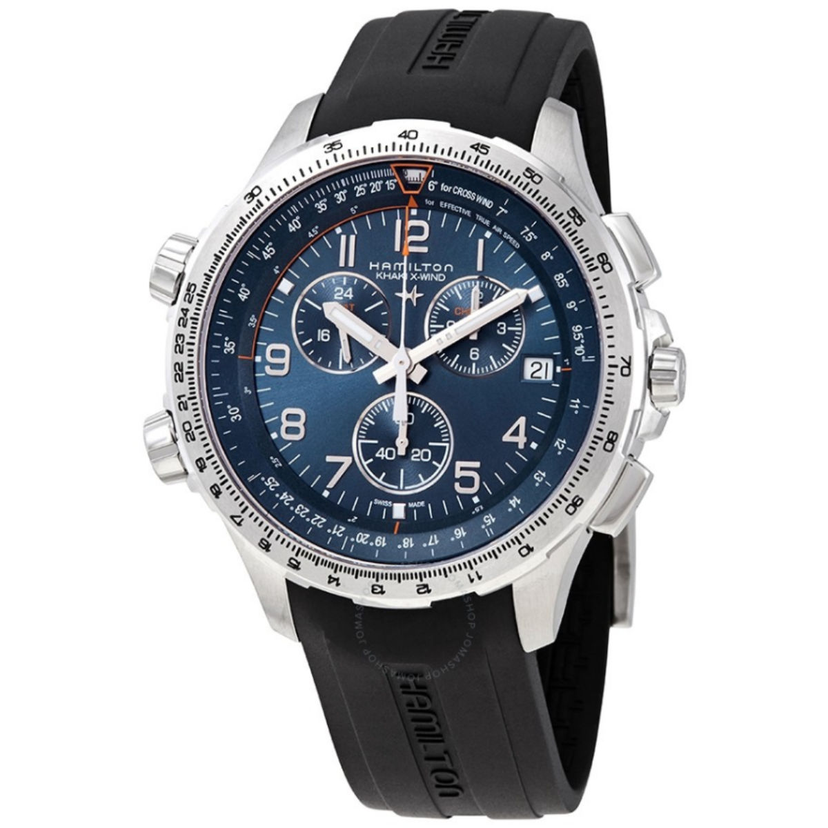 Hamilton Khaki X-Wind Chronograph Quartz Blue Dial Men’s Watch