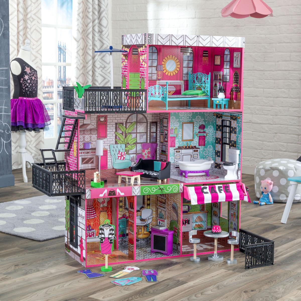 KidKraft Brooklyn's Loft Dollhouse