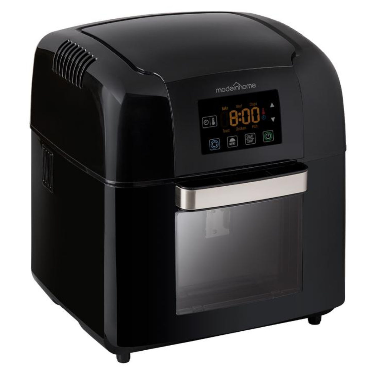 modernhome PXO-799 Premium 10 Qt. Black Digital Air Fryer Oven