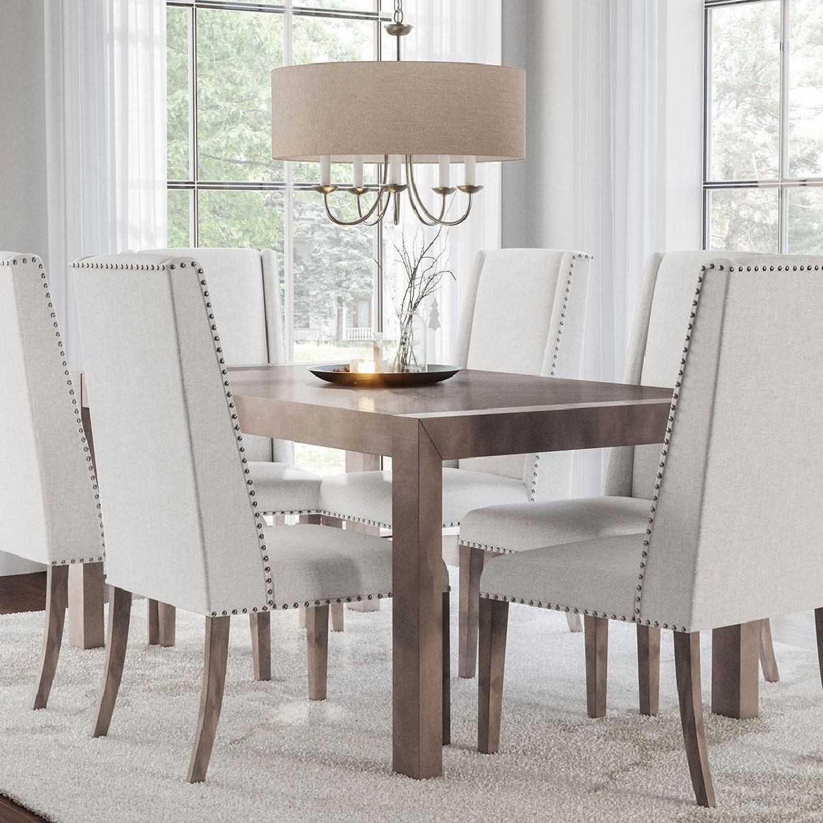 Abbyson Living Kentwood 7-Piece Dining Set