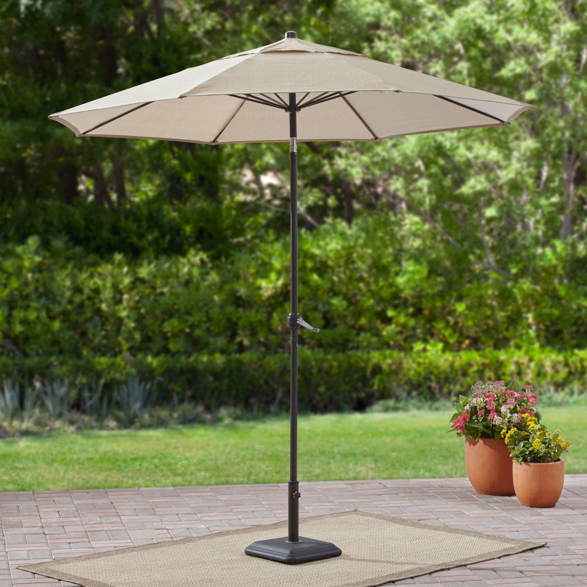 Mainstays Forest Hills 8' Market Patio Umbrella