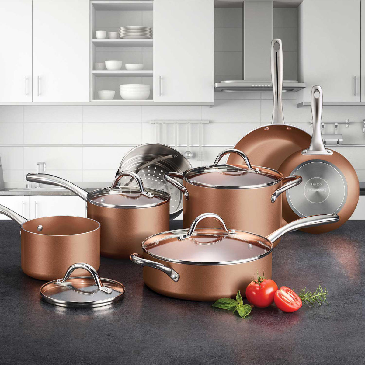 Tramontina 11-Piece Nonstick Cookware Set