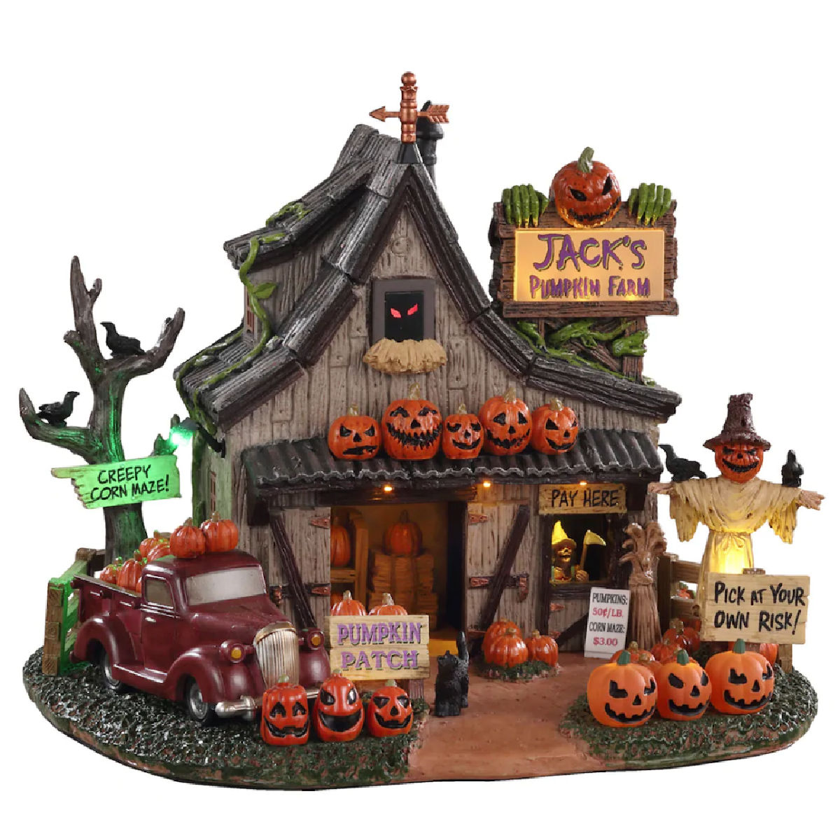  Lemax Spooky Town  Jack s Pumpkin Farm 59 49 30 off 
