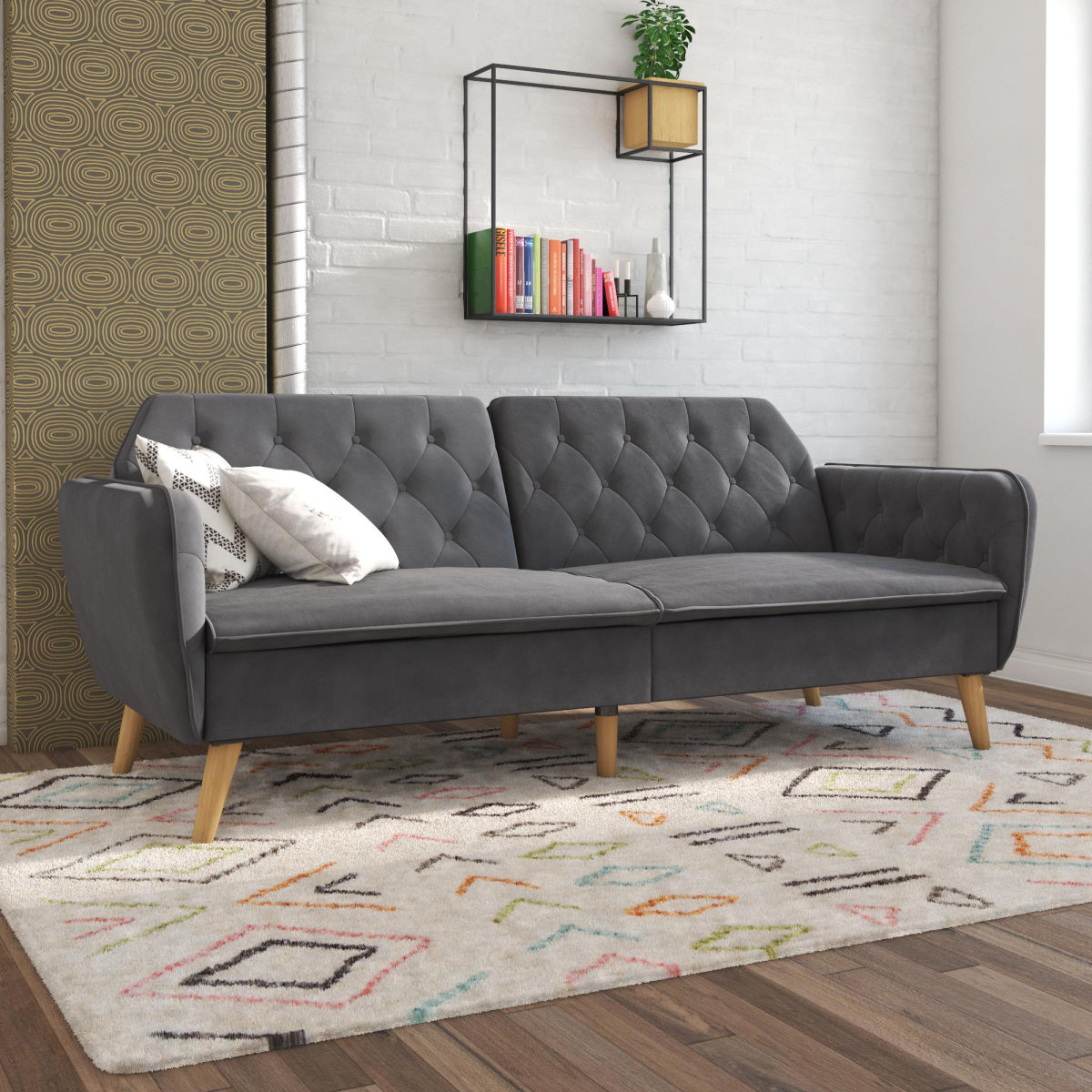 Novogratz Tallulah Memory Foam Futon