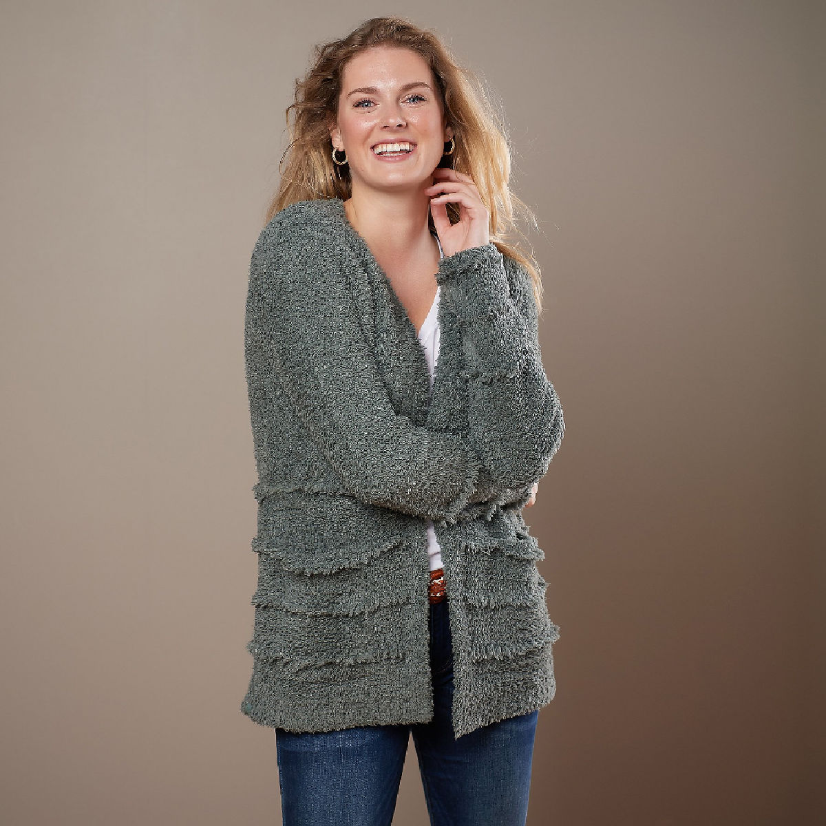 Barefoot Dreams CozyChic Boardwalk Cardigan
