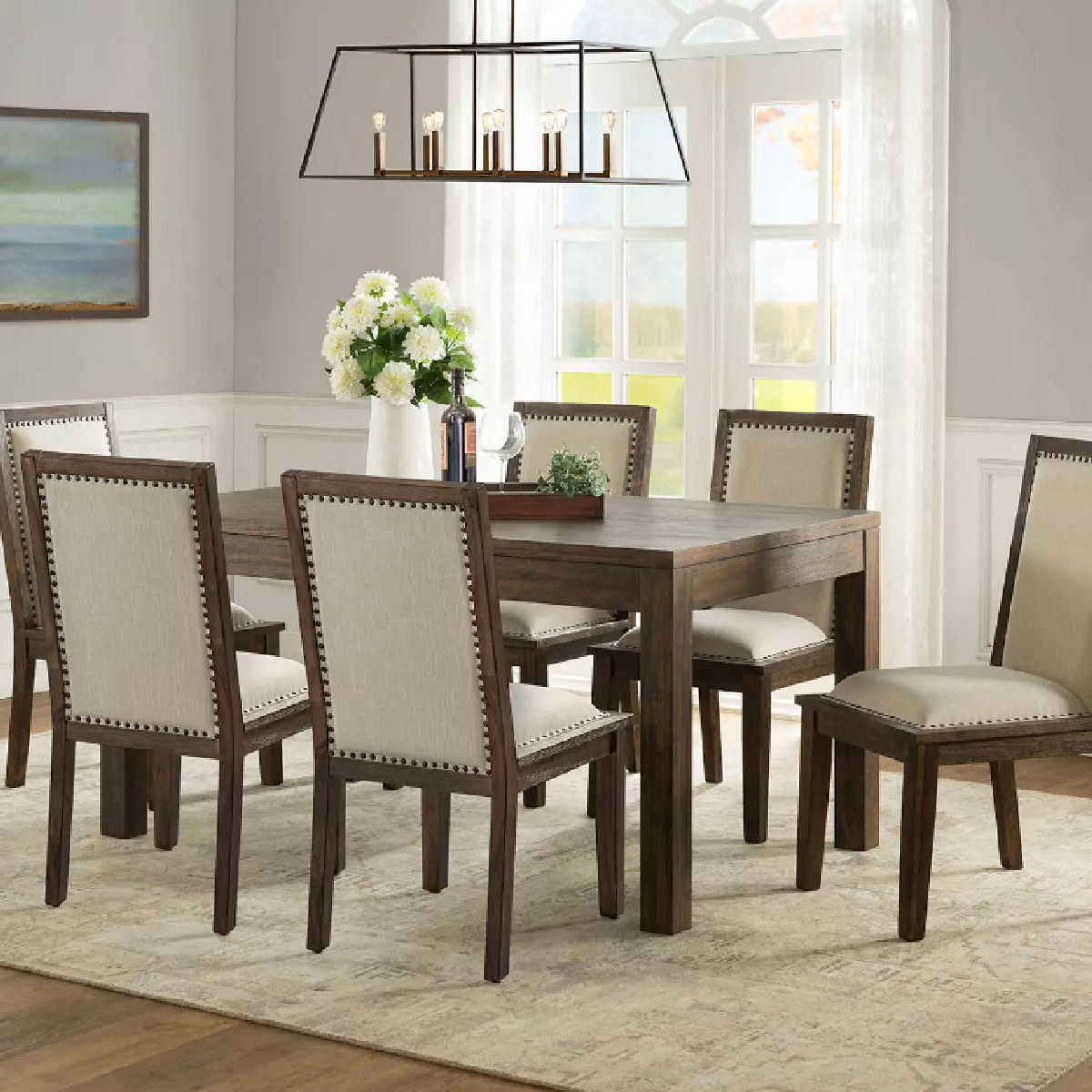 Home Meridian Hayden Dining Table Set