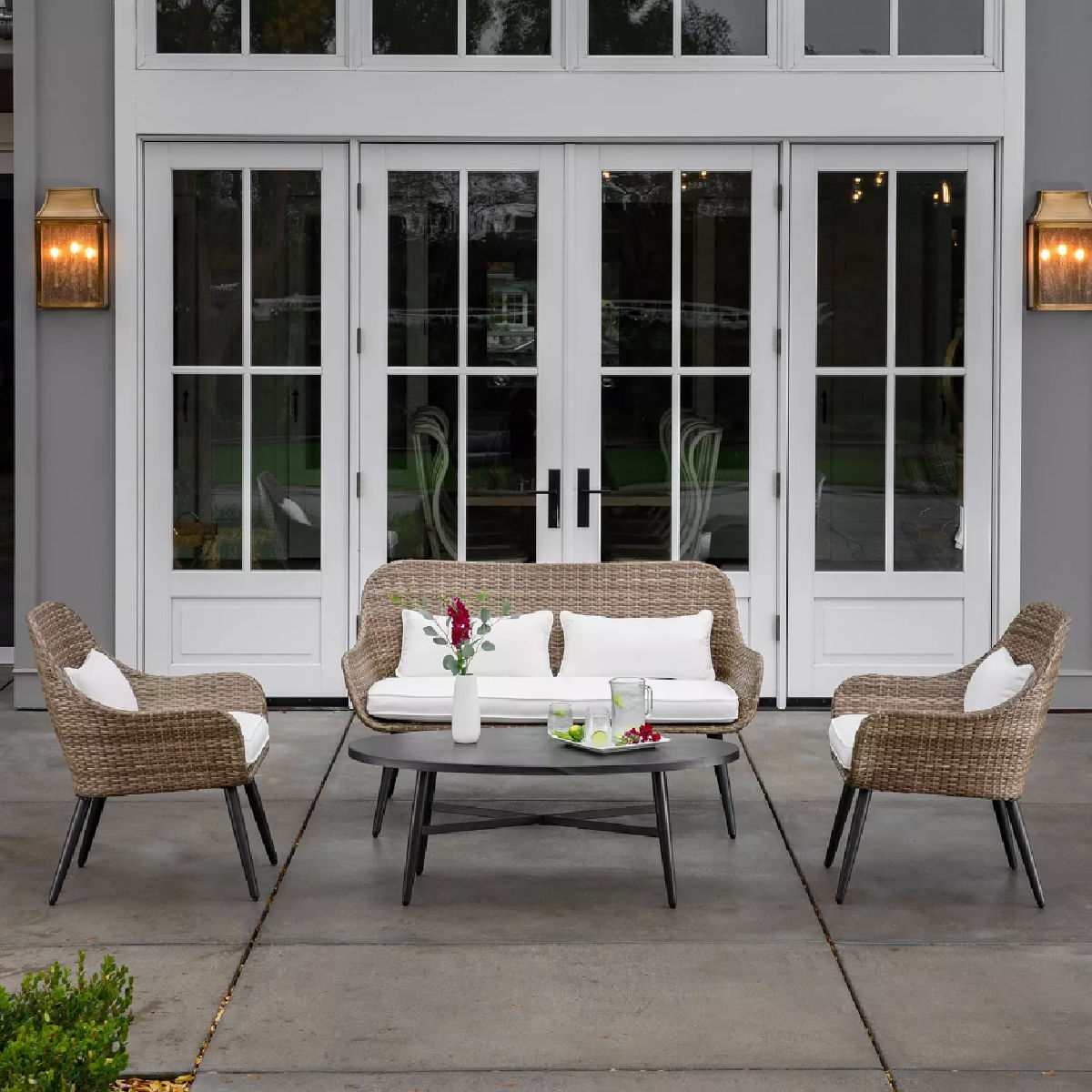 Royal Garden Amberly 4-Piece Seating Set