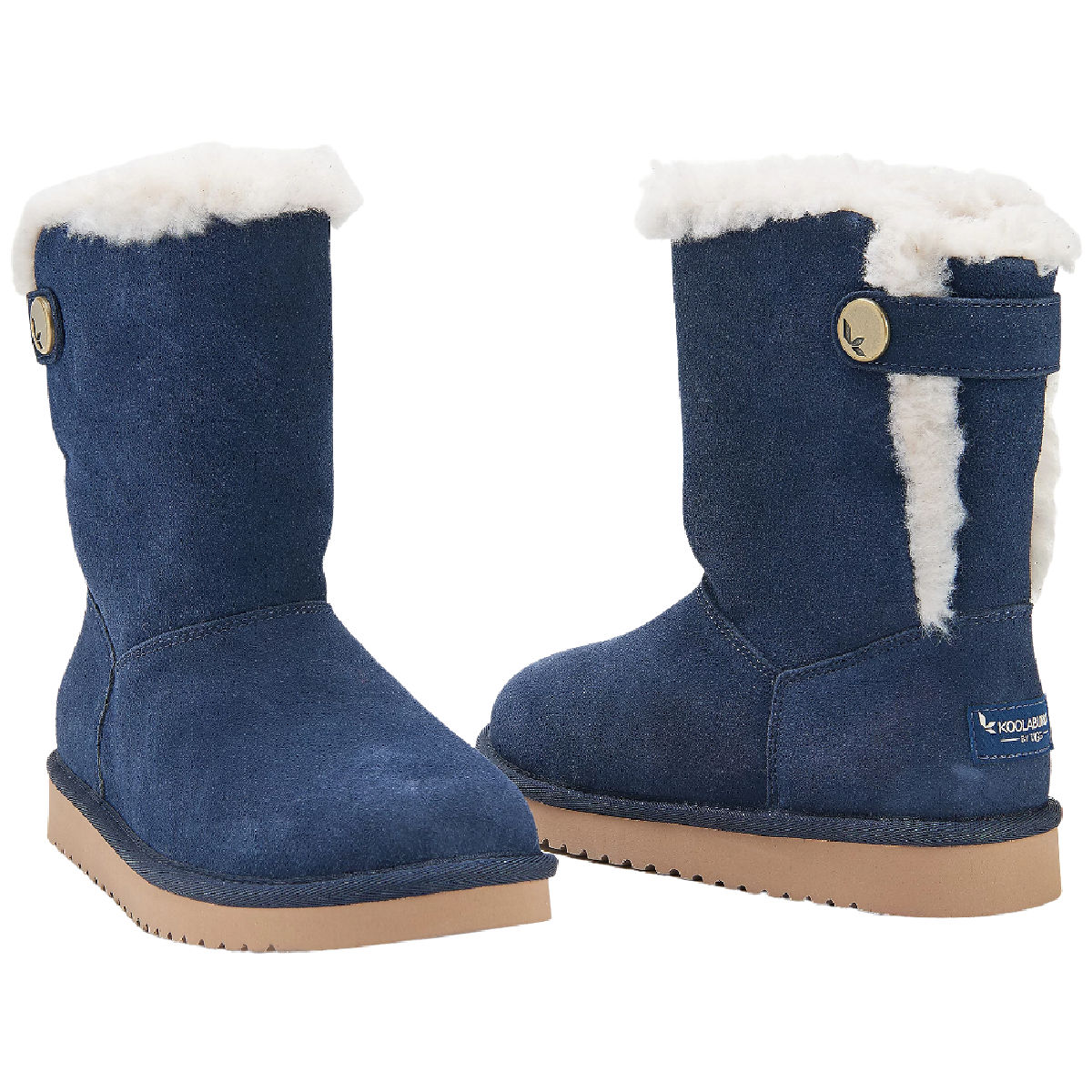 Koolaburra by UGG Jordina Suede Button Short Boots