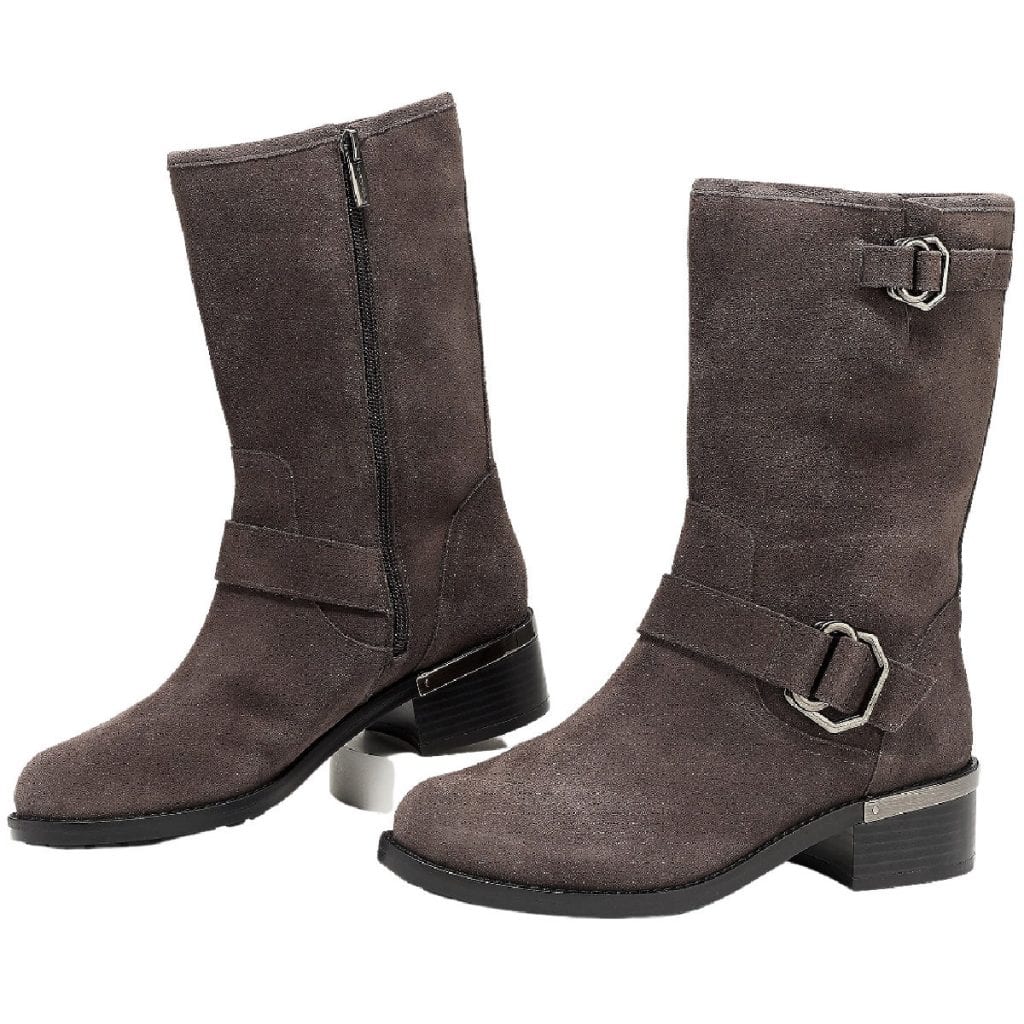 vince camuto boots grey
