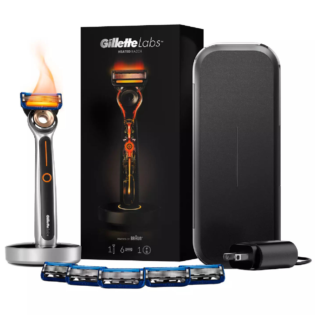 GilletteLabs Heated Razor Travel Kit