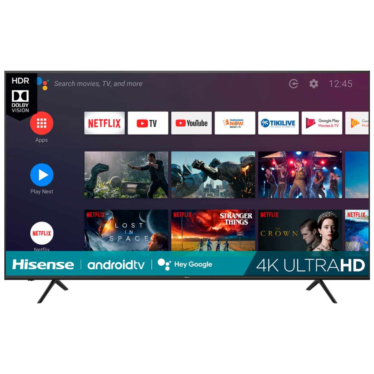 Hisense 75H6510G 75-Inch LED Android 4K Ultra Smart HDTV