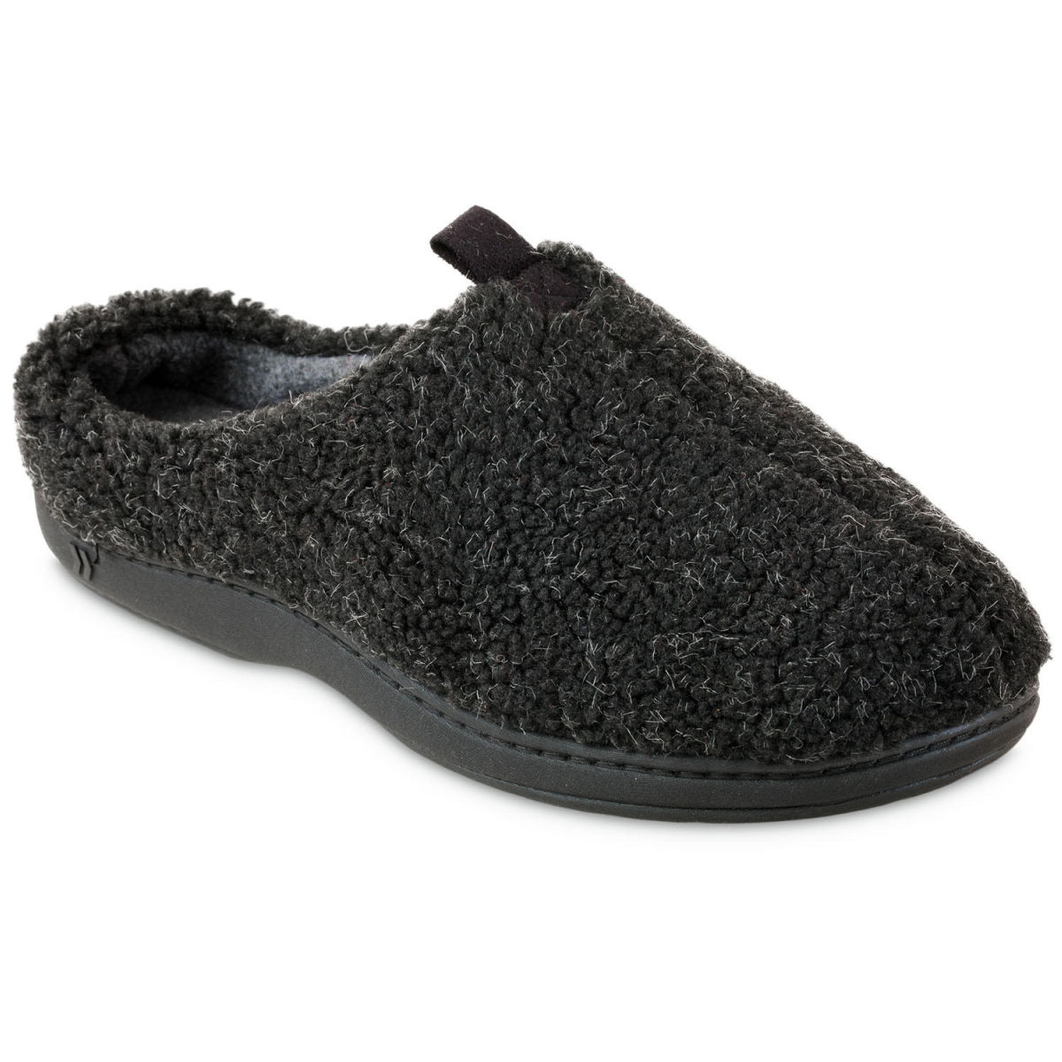Isotoner Men's Berber Rhett Hoodback Slipper