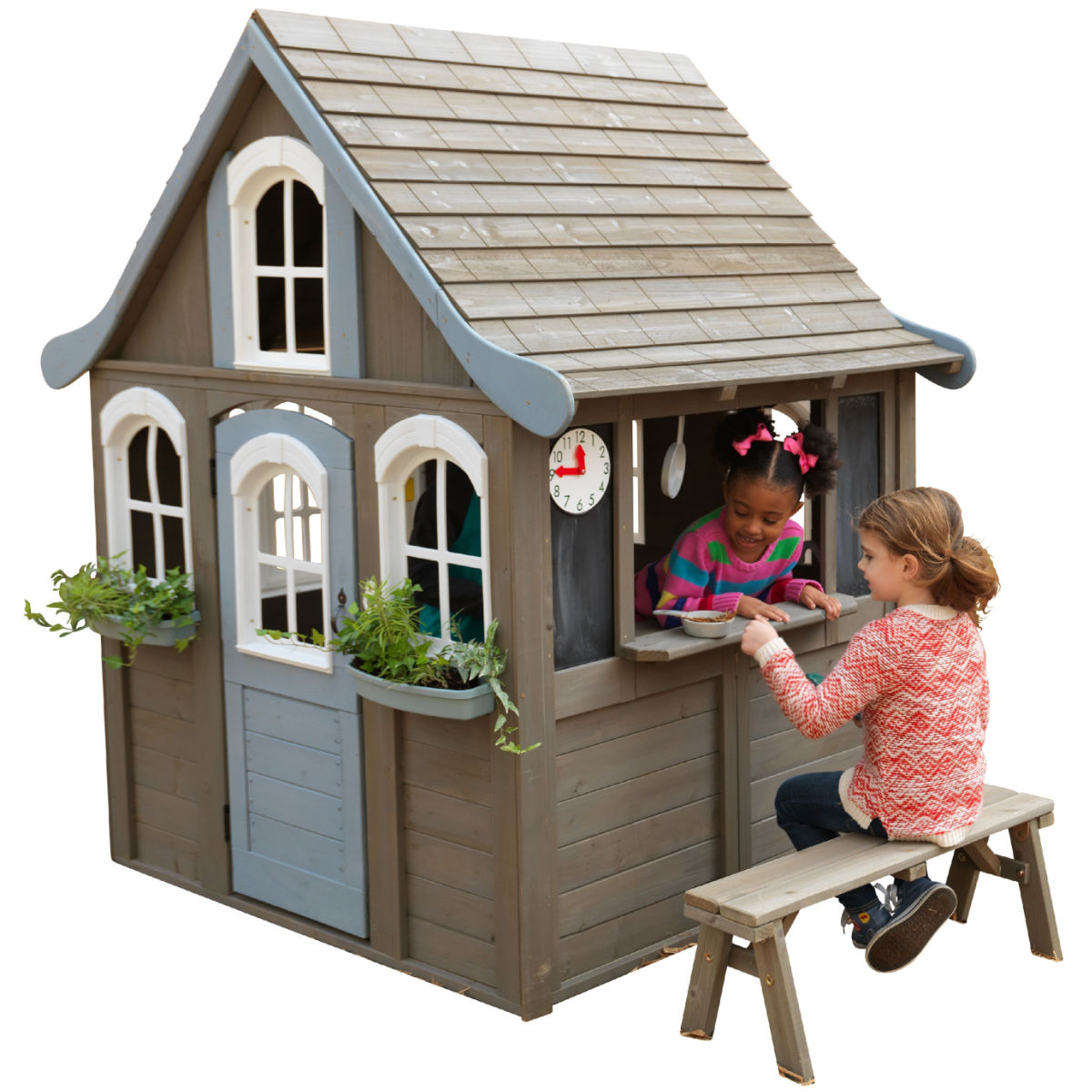 KidKraft Forestview II Wooden Playhouse
