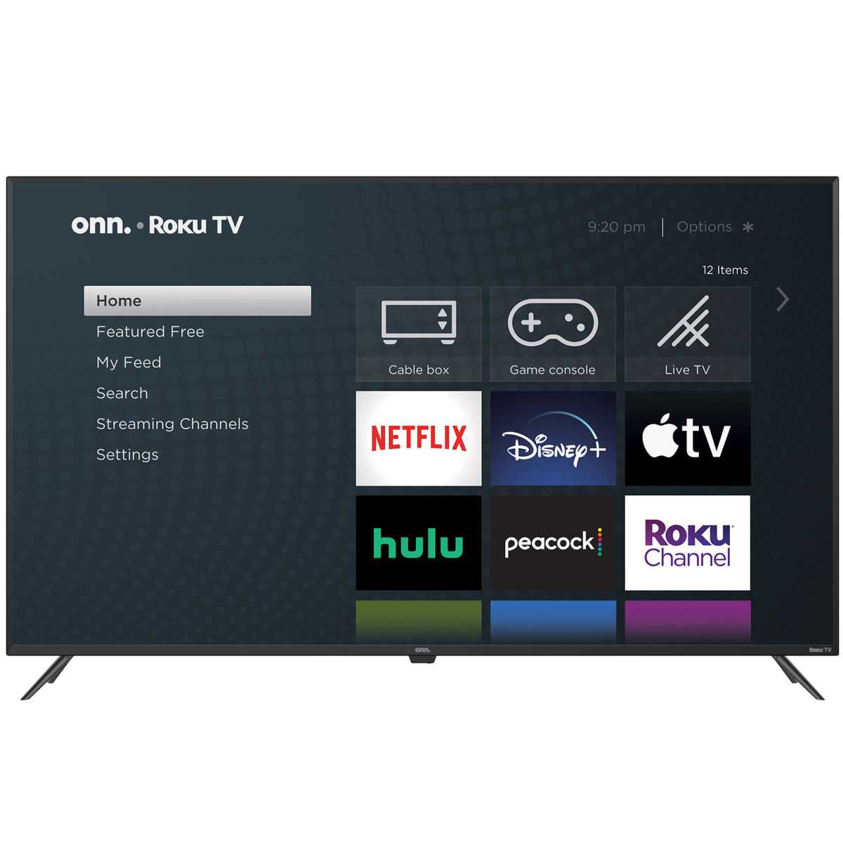 onn. 100024699 60-Inch Roku LED 4K Ultra Smart HDTV | Frugal Buzz