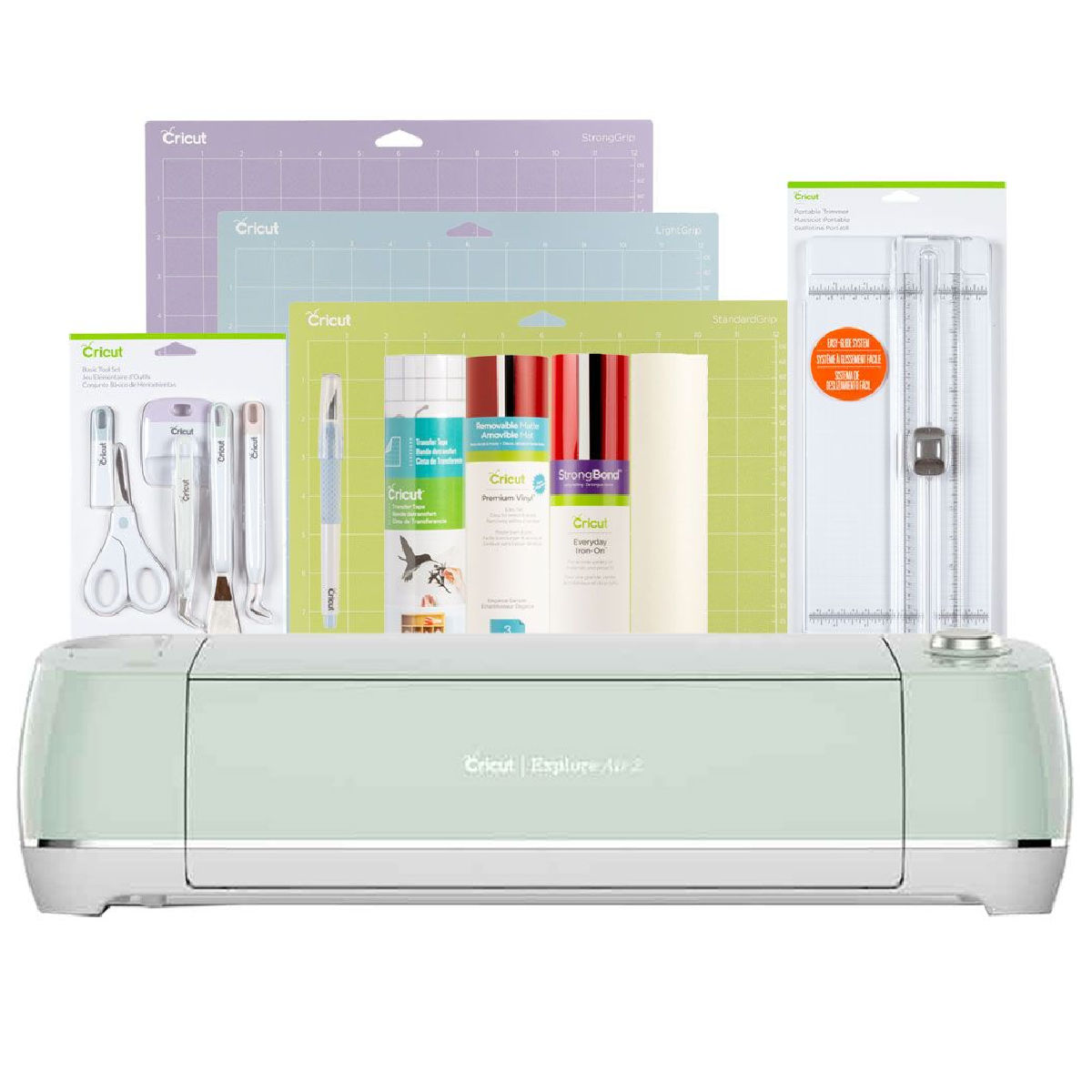 Cricut Explore Air 2 Essentials Bundle (Mint)