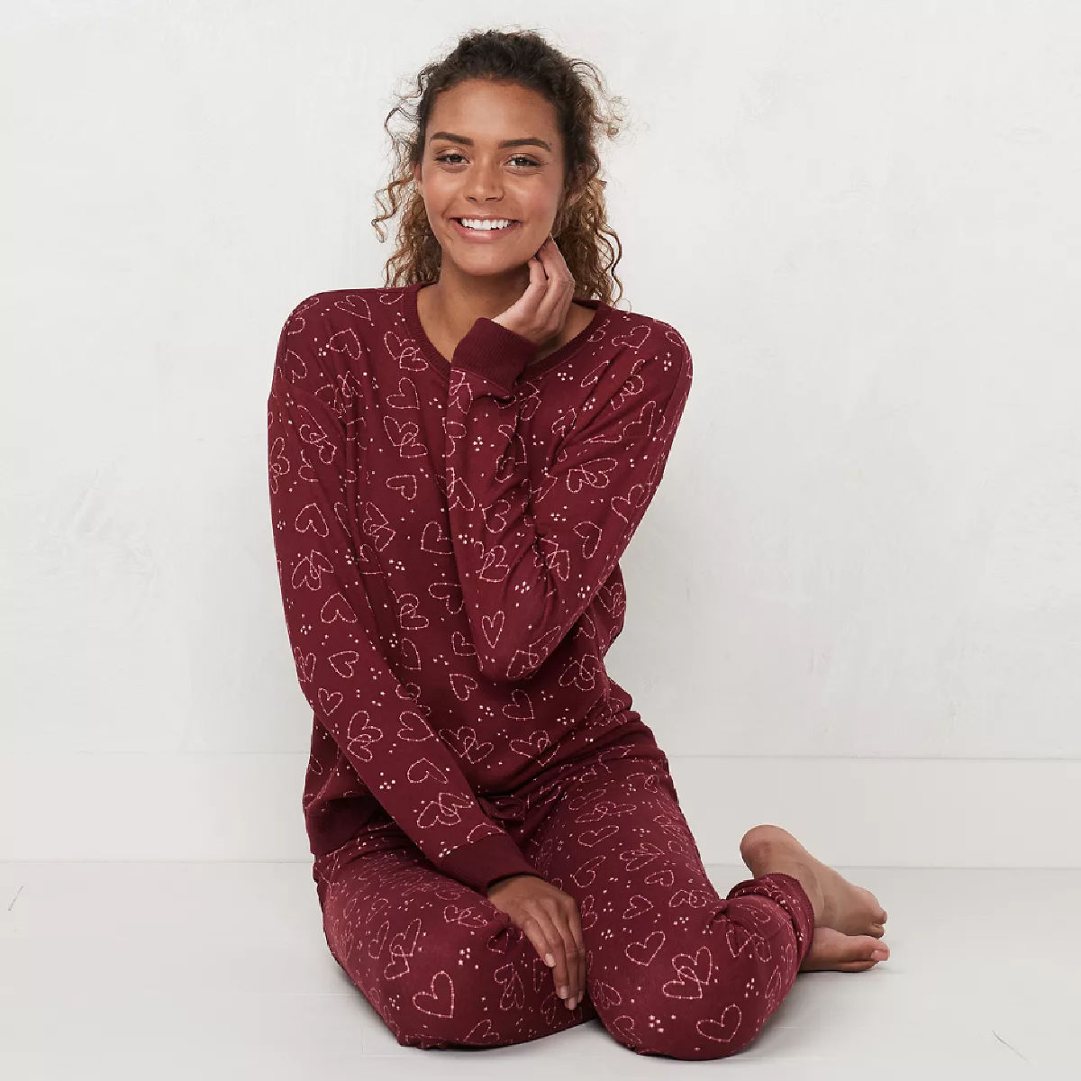 LC Lauren Conrad Extra Soft Pajama Set