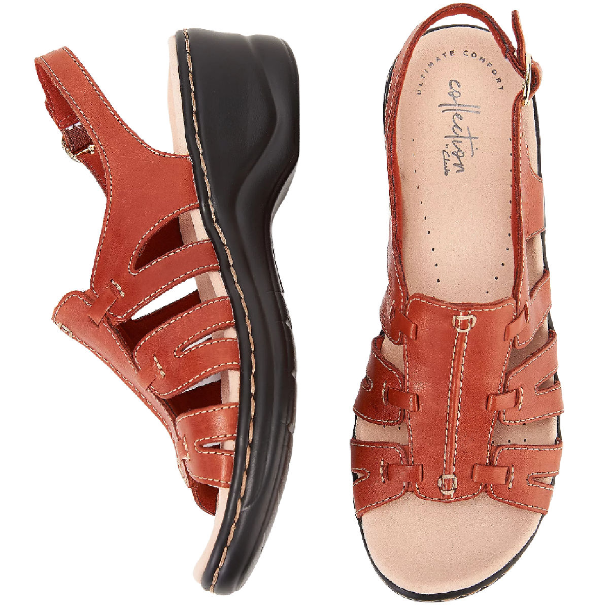 Clarks Collection Lexi Marigold Leather Women's Sandals