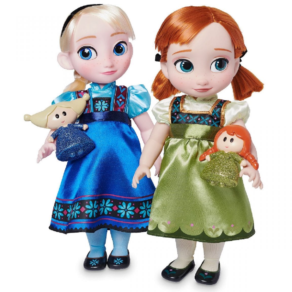 anna elsa soft dolls