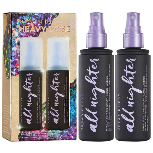 Urban Decay 2pc Heavy Dose All Nighter Setting Spray Gift Set