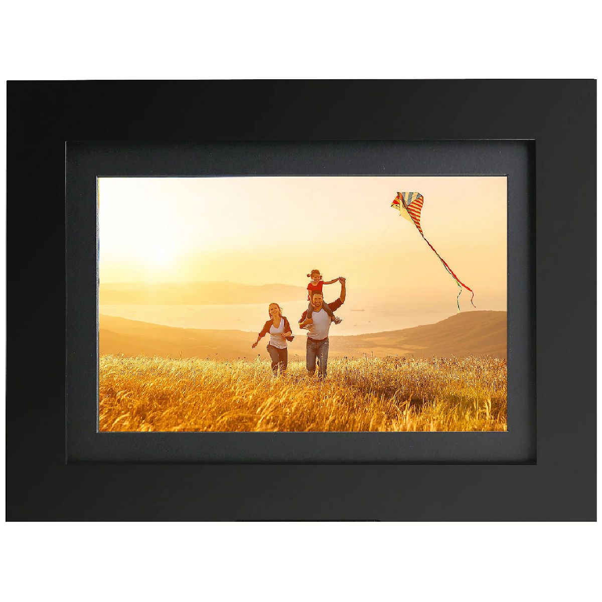 Brookstone 8-Inch PhotoShare Friends and Family Smart Photo Frame