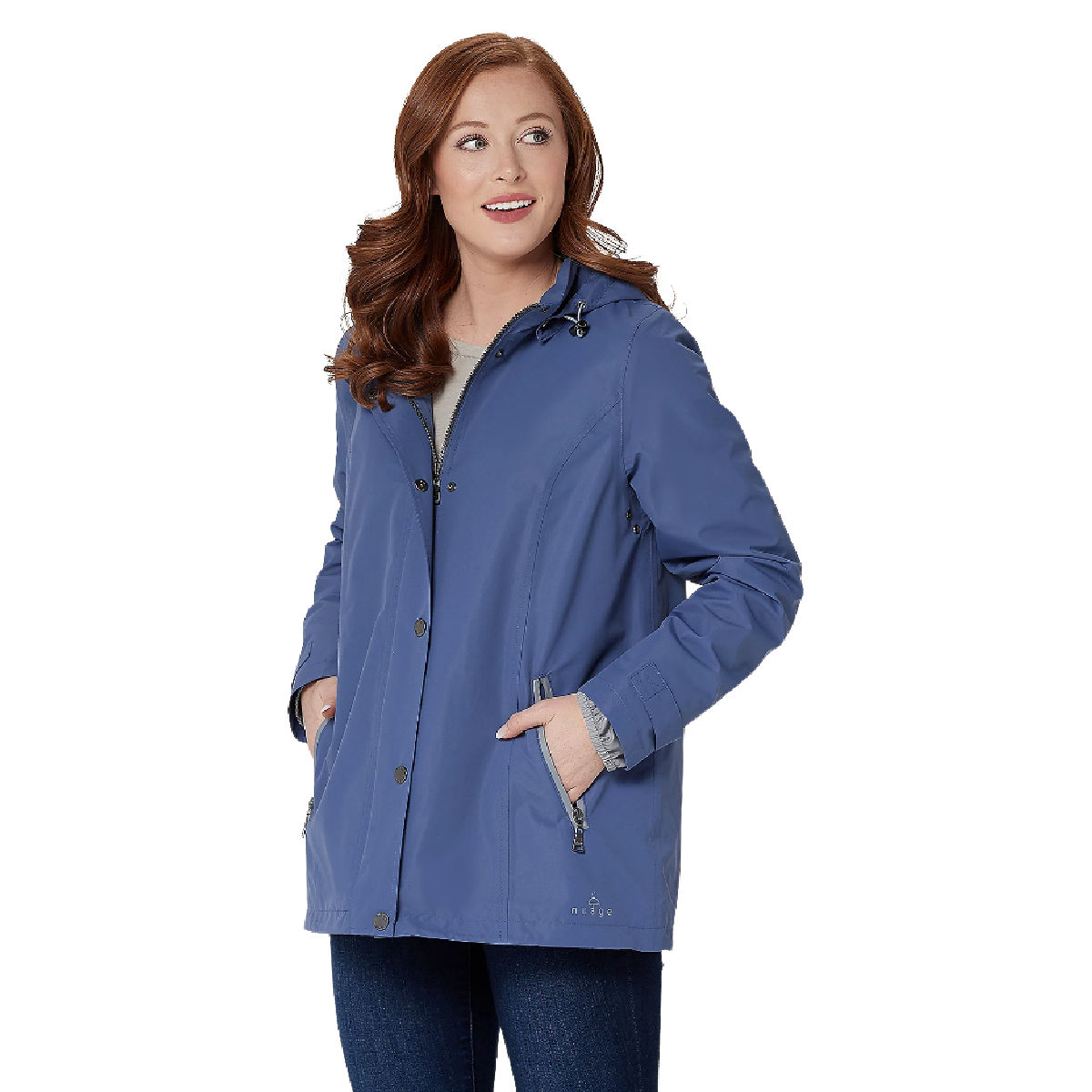 Nuage Invisiprint Women’s Waterproof Jacket with Hood