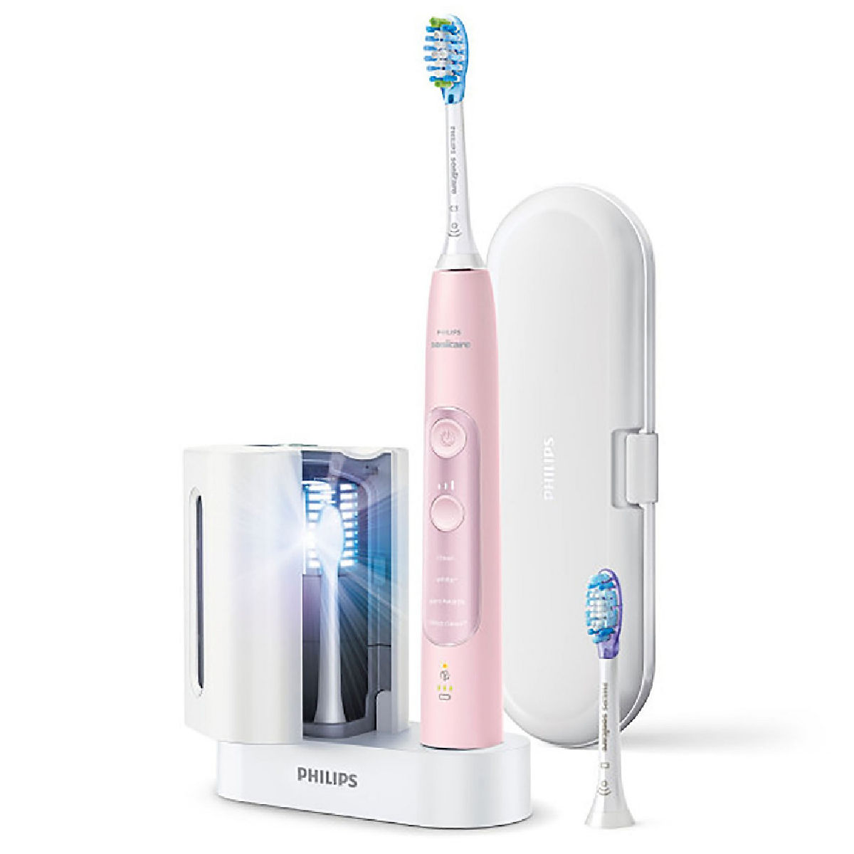 Philips Sonicare ExpertClean 7700 Electric Toothbrush with UV Sanitizer