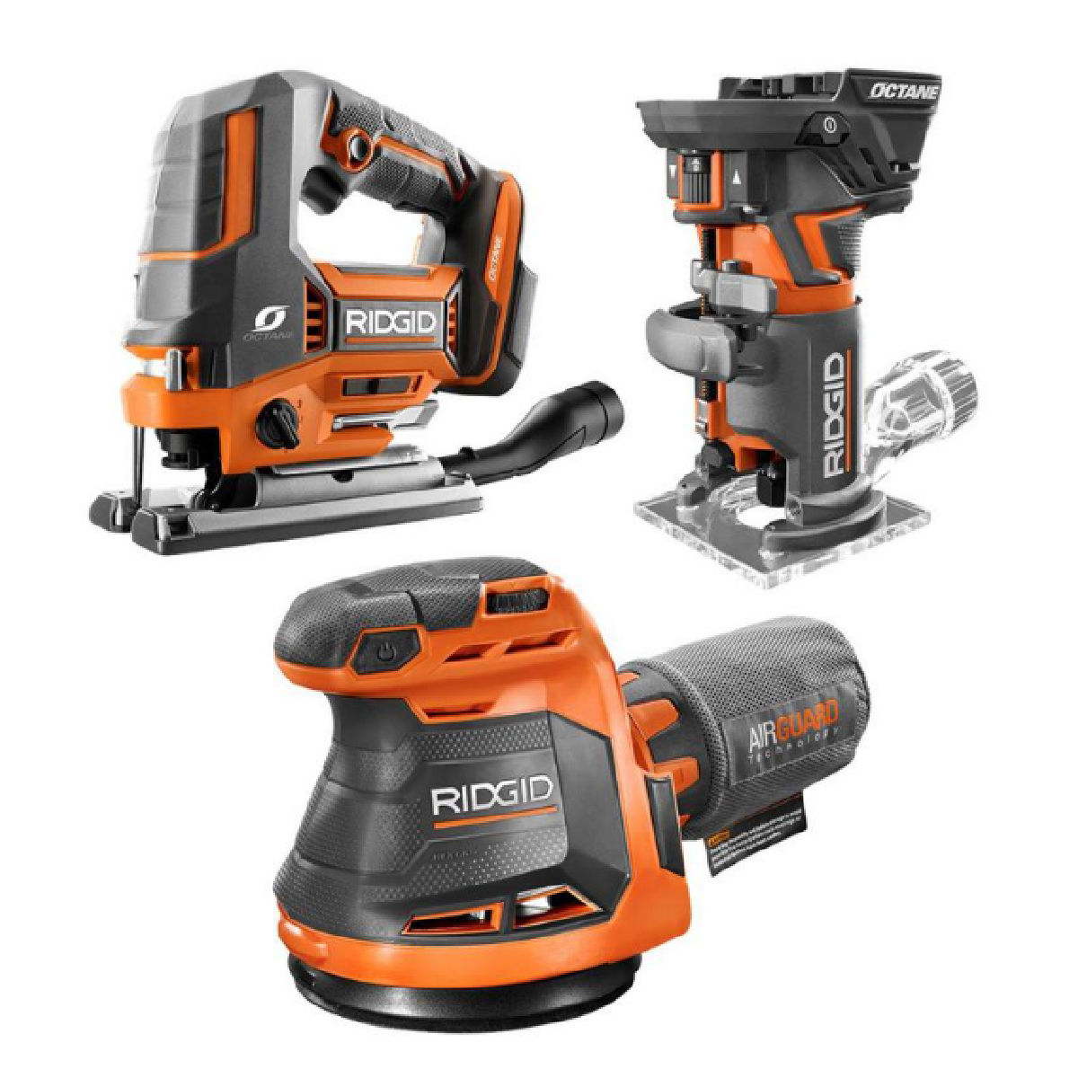 RIDGID R8404431SBN 18-Volt Cordless 3-Tool Combo Kit