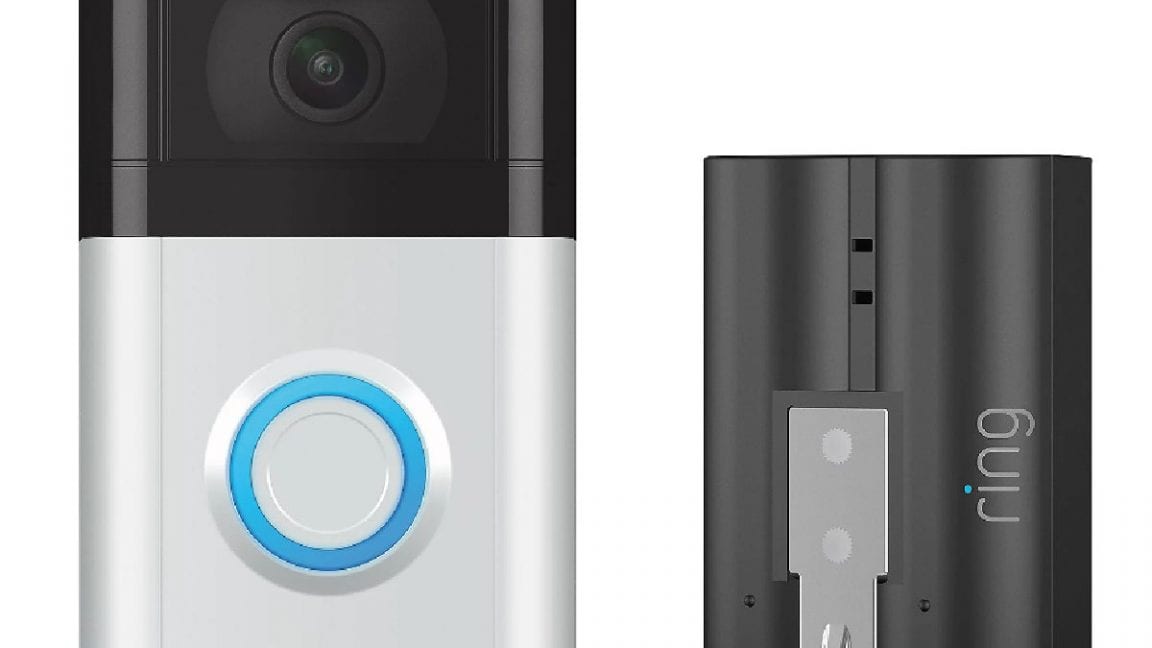 Ring Wireless Video Doorbell with Spotlight Cam 269 (10 off) Home Depot