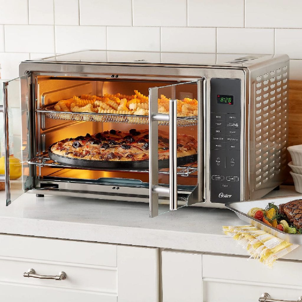 Oster XL Air Fry Digital 10in1 1700W French Door Convection Oven