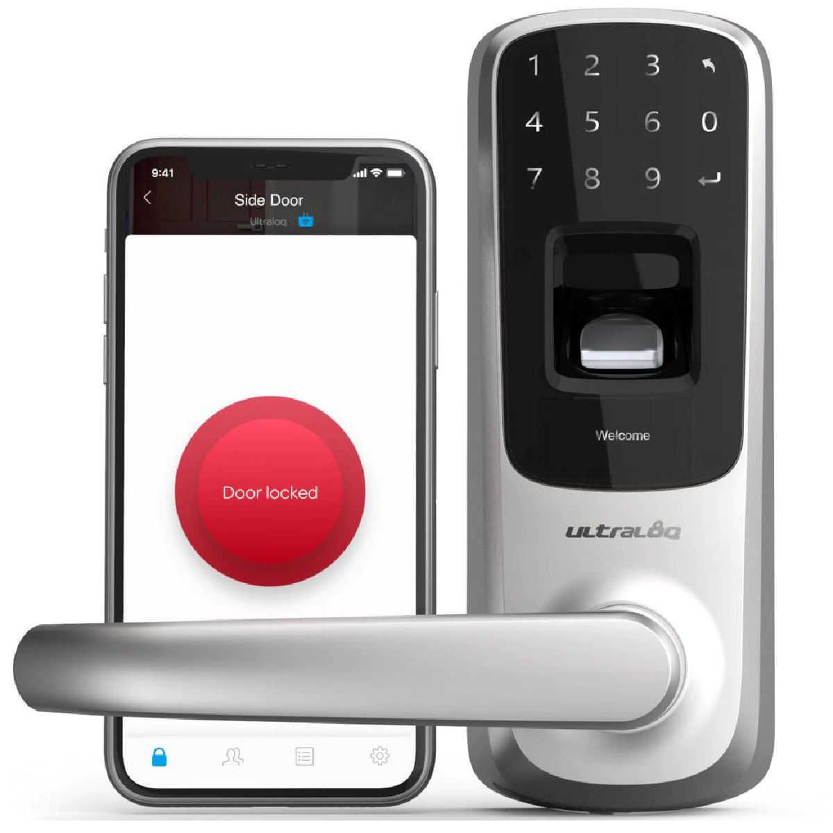 Ultraloq Fingerprint and Touchscreen Smart Door Lock