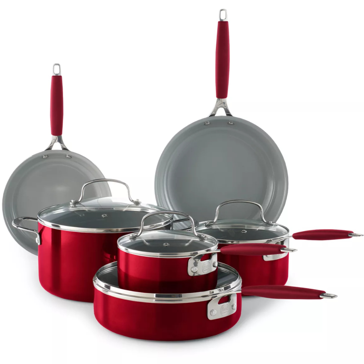 Food Network 10pc Nonstick Ceramic Cookware Set