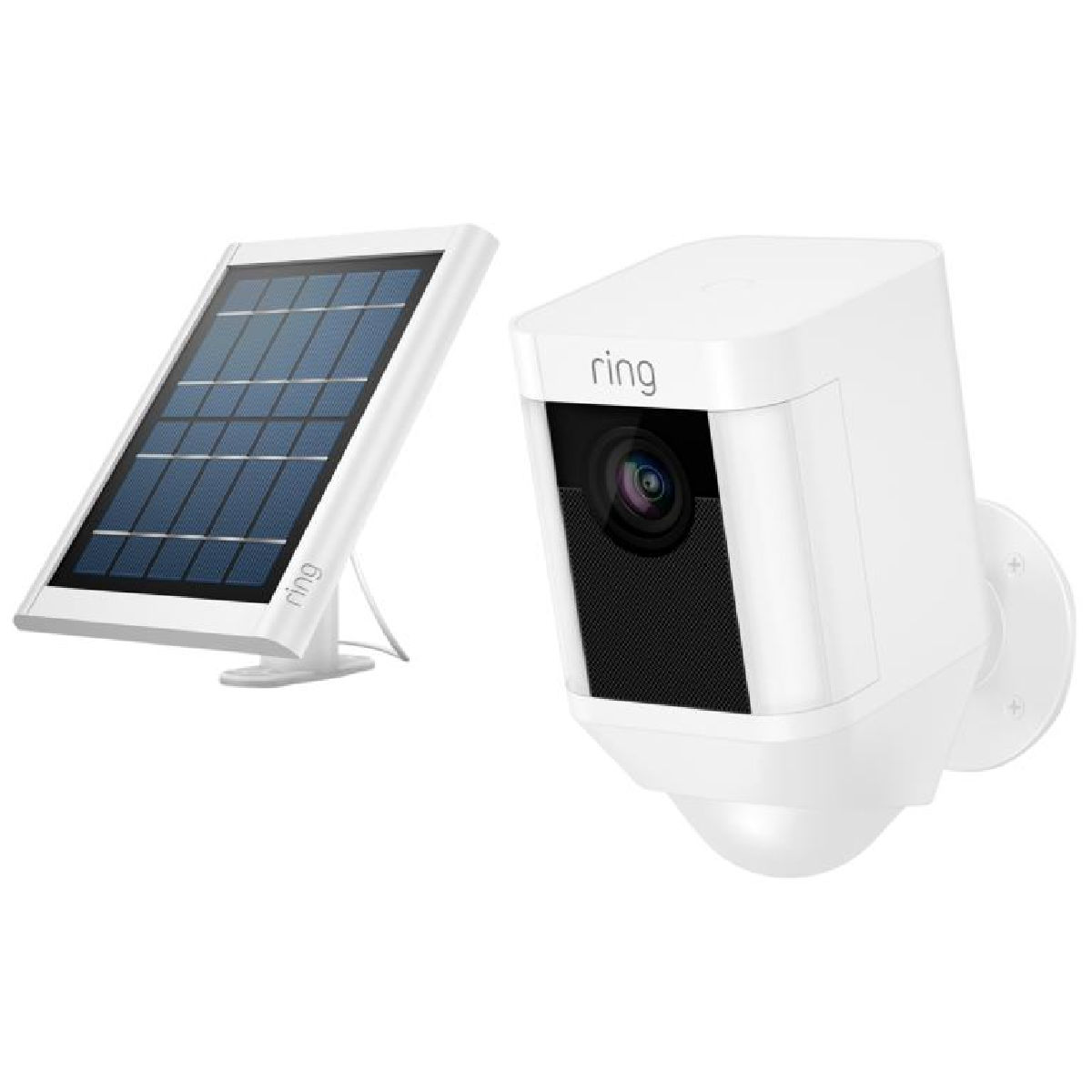 Ring Security Spotlight Camera with Solar Panel