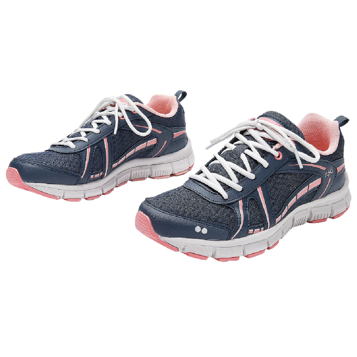 Ryka Hustle Mesh Lace-Up Women's Walking Sneakers