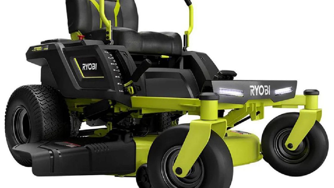 Electric riding lawn mower whitegulf