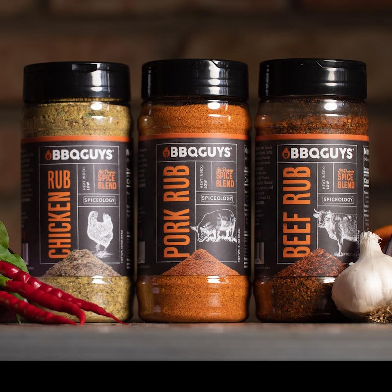 BBQGuys Signature x Spiceology Beef, Chicken, & Pork Rub Variety Pack