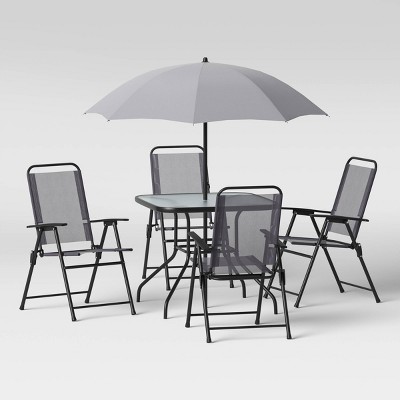 Room Essentials 6pc Folding Patio Dining Set