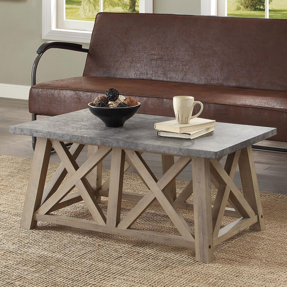 Better Homes & Gardens Granary Modern Farmhouse Coffee Table