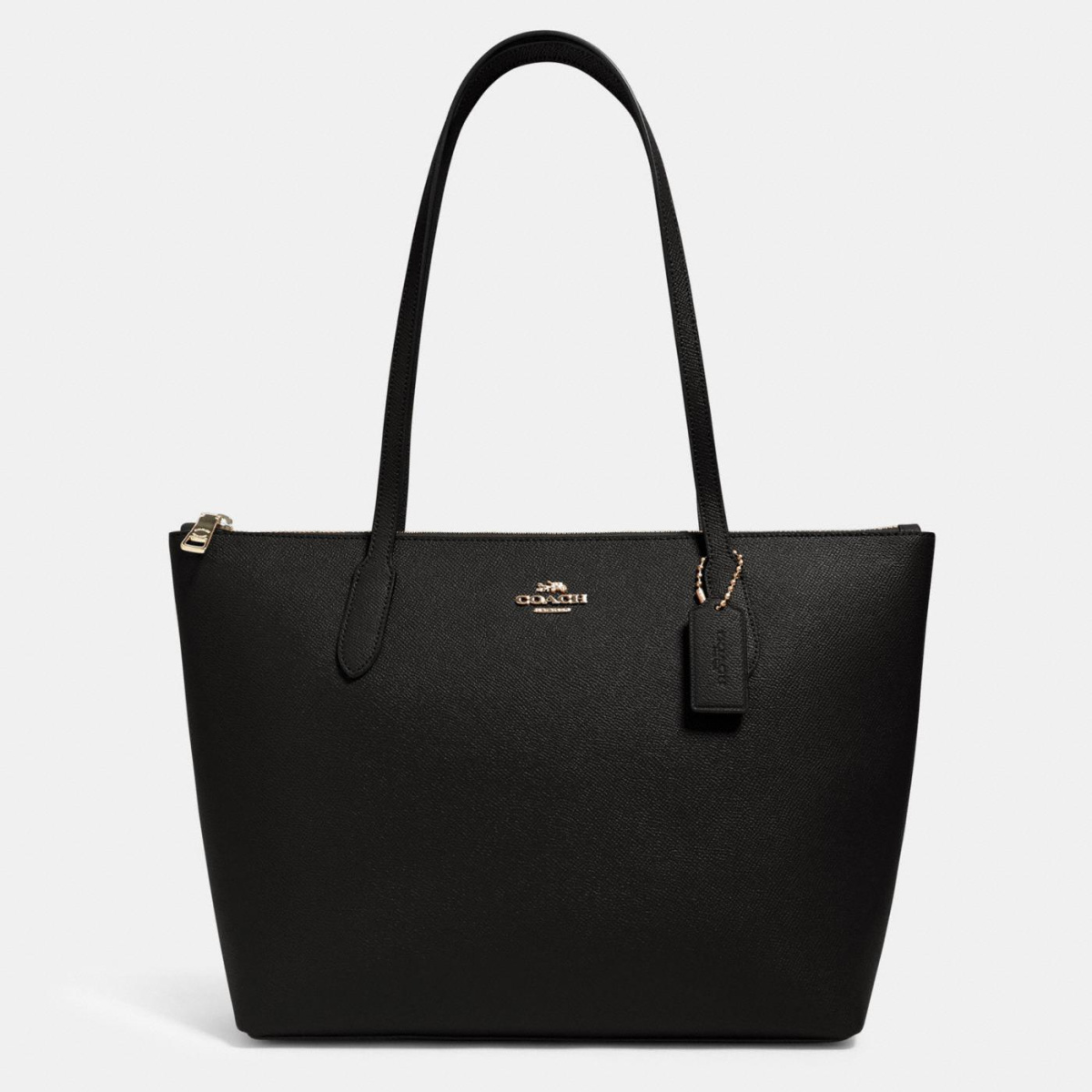 COACH Zip Top Tote Handbag