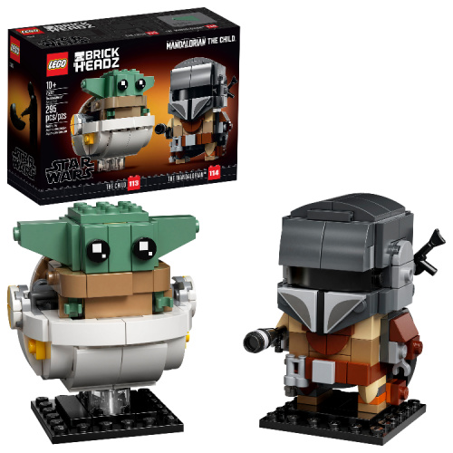 LEGO BrickHeadz Star Wars The Mandalorian & The Child 75317 Building Kit