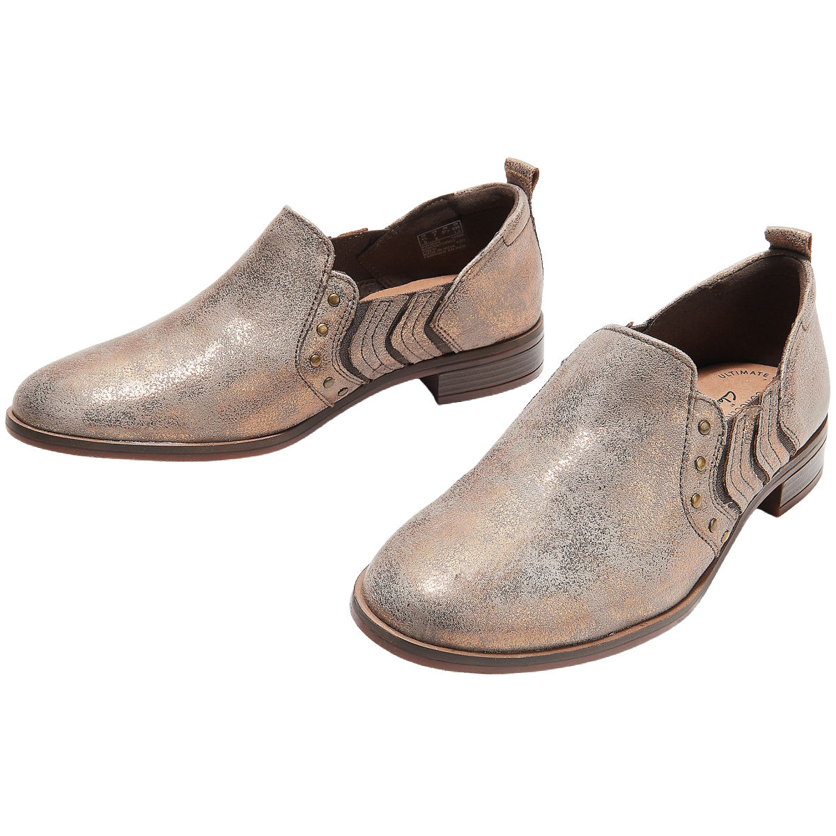 Clarks Collection Trish Bell Studded Slip-On Booties